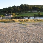Poppit Sands from the beach